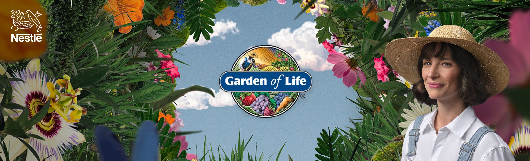 Nestlé Garden of Life banner